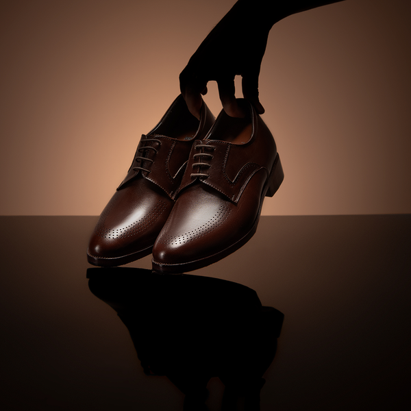 GIÀY TĂNG CHIỀU CAO NAM S2113 NÂU 6.5CM