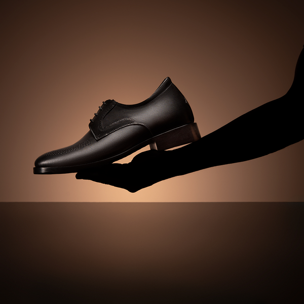 GIÀY TĂNG CHIỀU CAO NAM S2113 ĐEN 6.5CM