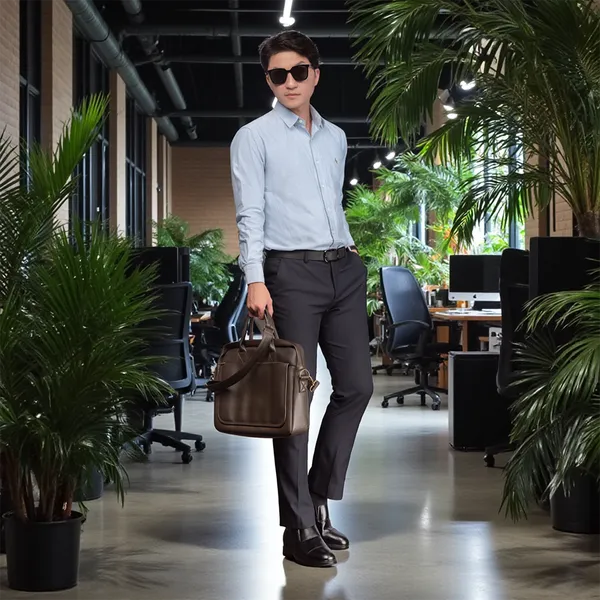 GIÀY ĐỘN NAM CAO 10CM SIÊU ÊM- CHỐNG DỐC T93 ĐEN
