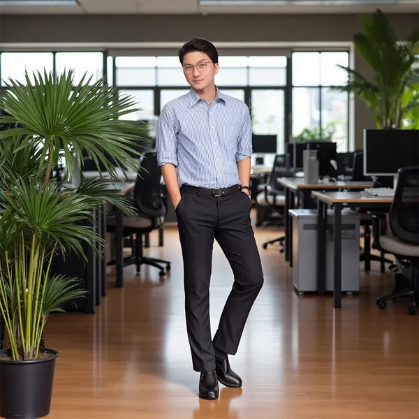 GIÀY NAM ĐẾ CAO 8CM SIÊU ÊM- CHỐNG DỐC T77 ĐEN