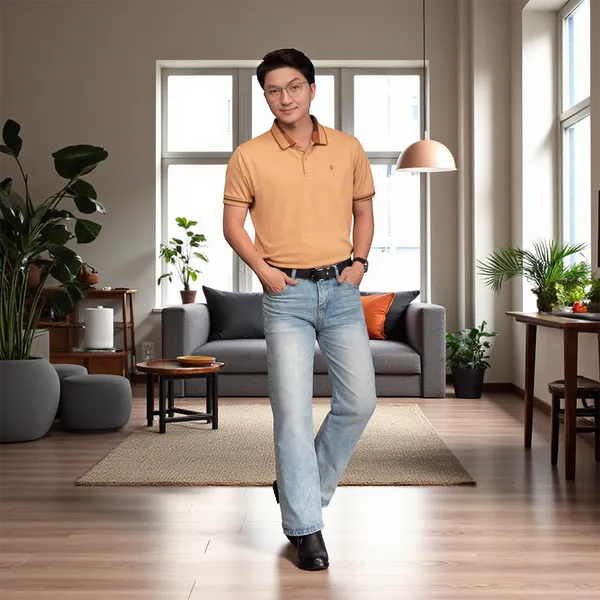 GIÀY NAM ĐẾ CAO 8CM SIÊU ÊM- CHỐNG DỐC T77 ĐEN