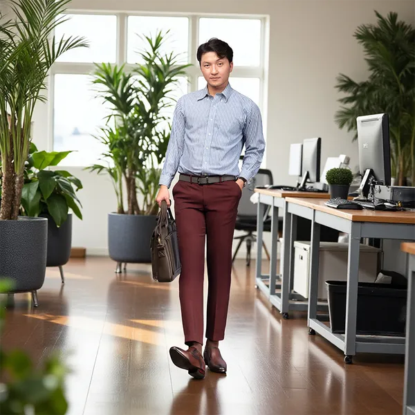 GIÀY TĂNG CHIỀU CAO NAM A215 ĐỎ ĐÔ 6CM