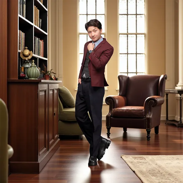 GIÀY TĂNG CHIỀU CAO NAM  SIÊU NHẸ T167 ĐEN SỌC CAO 14.5CM