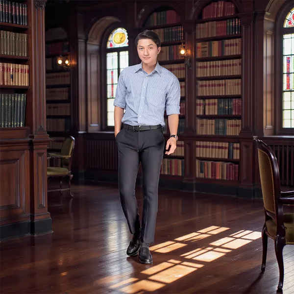 GIÀY TĂNG CHIỀU CAO NAM T163 ĐEN SẦN CAO 5CM