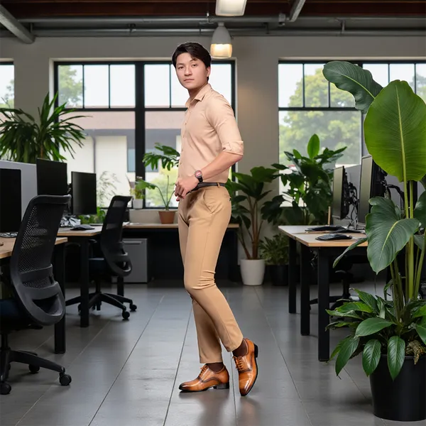 GIÀY ĐẾ CAO NAM A212NB 6CM 