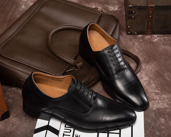 GIÀY CAO NAM A210Đ 6CM - LUXURY SHOES
