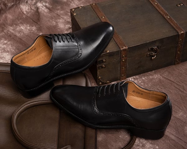 GIÀY CAO NAM A210Đ 6CM - LUXURY SHOES