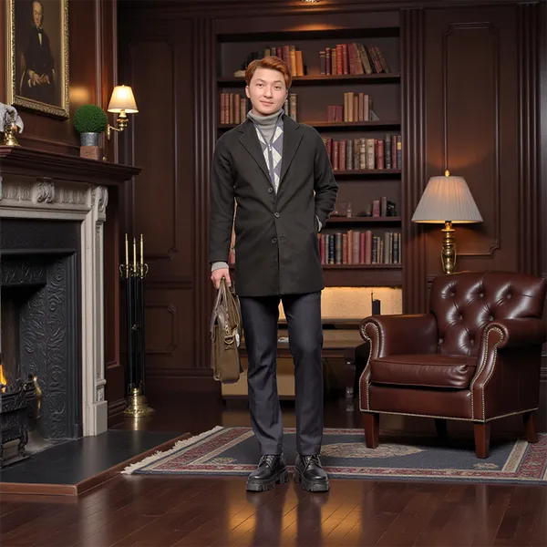 GIÀY CAO NAM  SIÊU NHẸ T167 ĐEN SỌC CAO 9CM