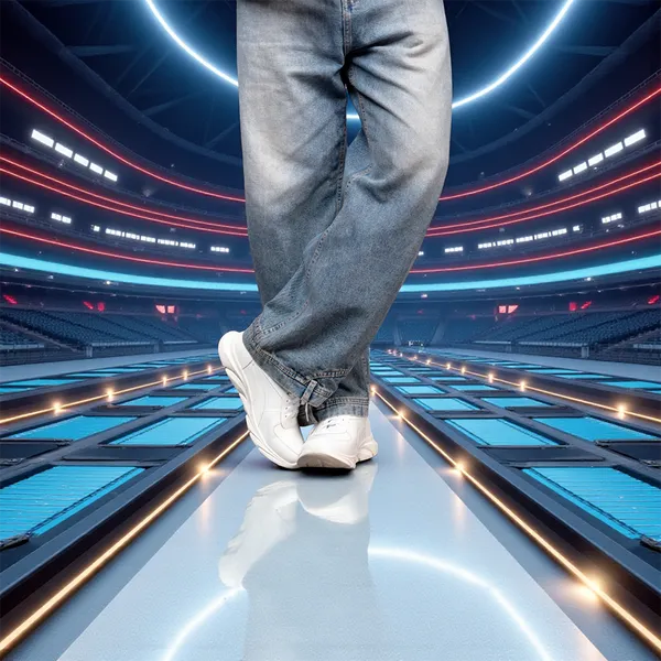 GIÀY ĐẾ CAO NAM SIÊU NHẸ T228 TRẮNG CAO 8CM