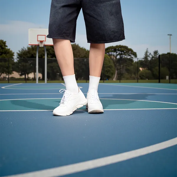 GIÀY ĐẾ CAO NAM SIÊU NHẸ T228 TRẮNG CAO 8CM