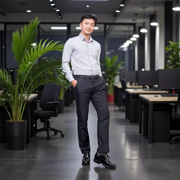 GIÀY ĐỘN NAM CAO 8CM SIÊU ÊM- CHỐNG DỐC T86 ĐEN