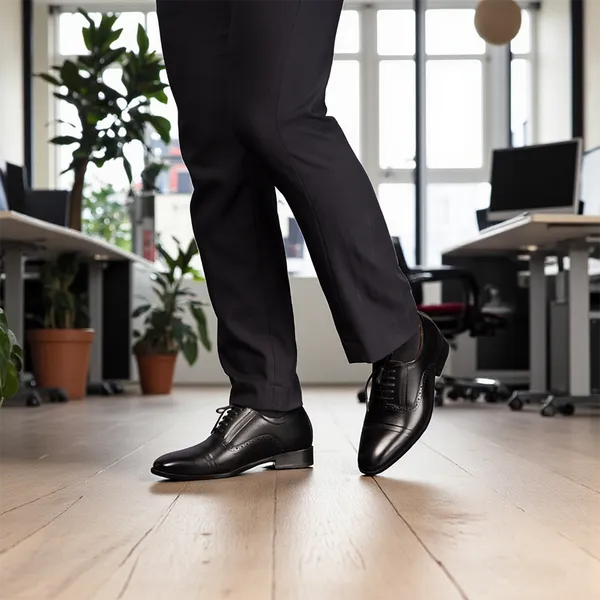 GIÀY CAO NAM A210Đ 6CM - LUXURY SHOES