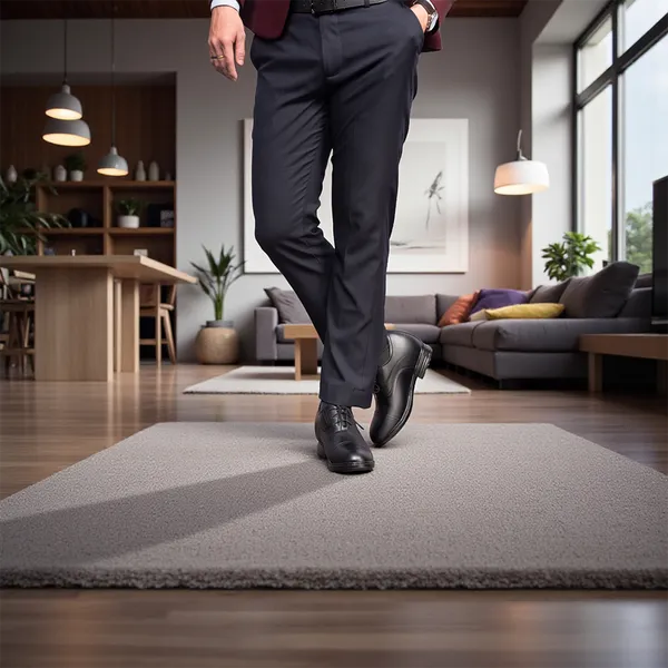 GIÀY ĐỘN NAM T96 ĐEN CAO 10CM