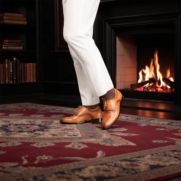 GIÀY CAO NAM A210NB 6CM - LUXURY SHOES