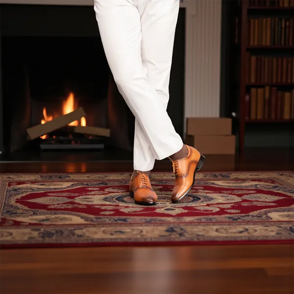 GIÀY CAO NAM A210NB 6CM - LUXURY SHOES