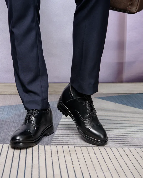 GIÀY CAO NAM SIÊU NHẸ T122Đ CAO 9CM