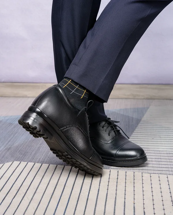 GIÀY CAO NAM SIÊU NHẸ T122Đ CAO 9CM