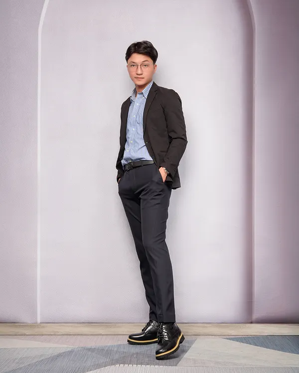GIÀY ĐỘN NAM -SIÊU NHẸ T137ĐS CAO 9CM
