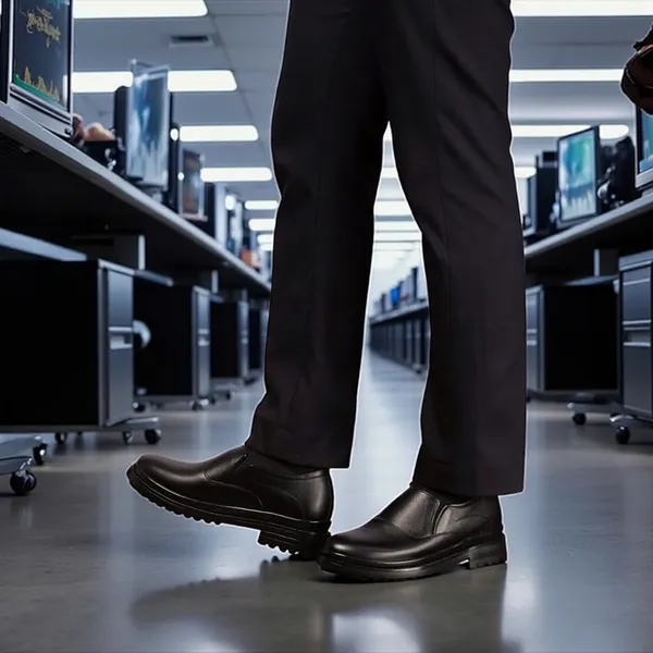 GIÀY ĐẾ CAO NAM  SIÊU NHẸ T143 ĐEN CAO 7CM