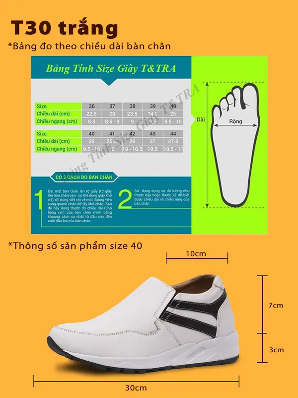 GIÀY CAO NAM SIÊU NHẸ- SIÊU ÊM T31 CAO 6CM