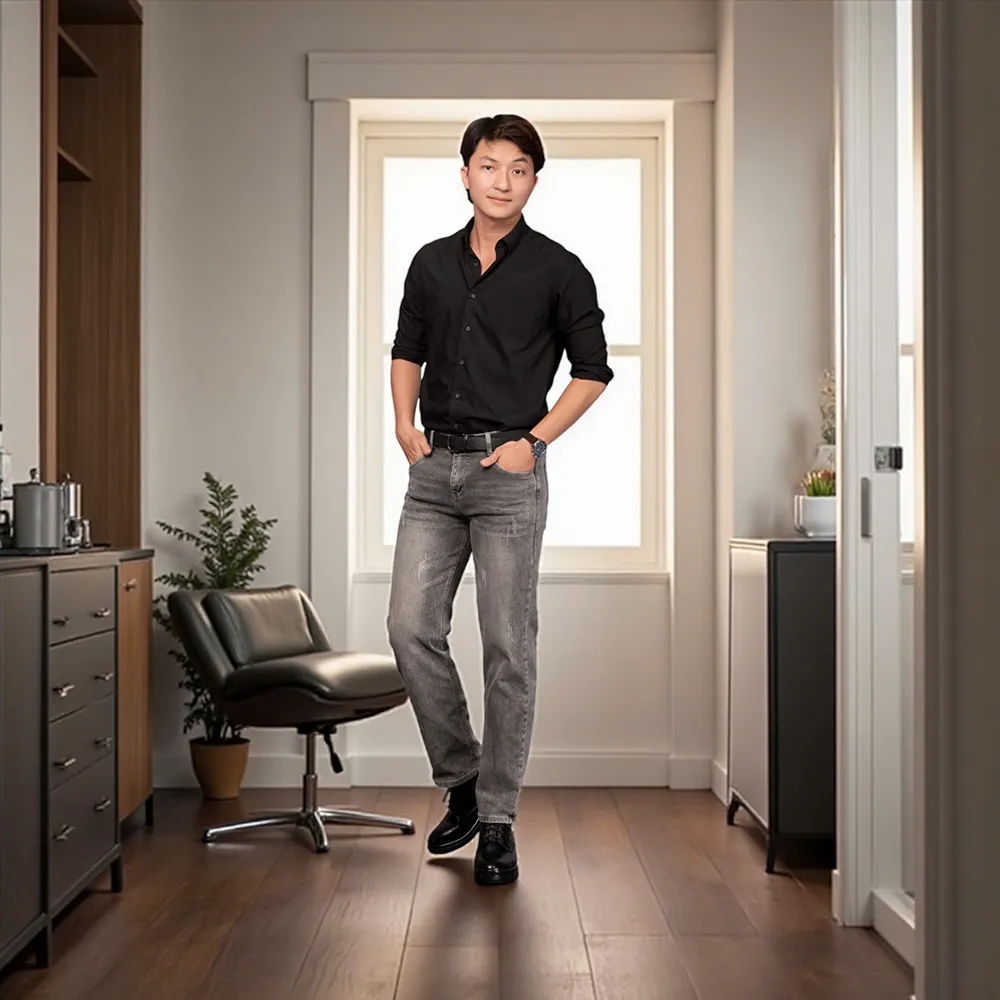 GIÀY CAO CỔ NAM SIÊU NHẸ  T102 ĐEN CAO 9CM