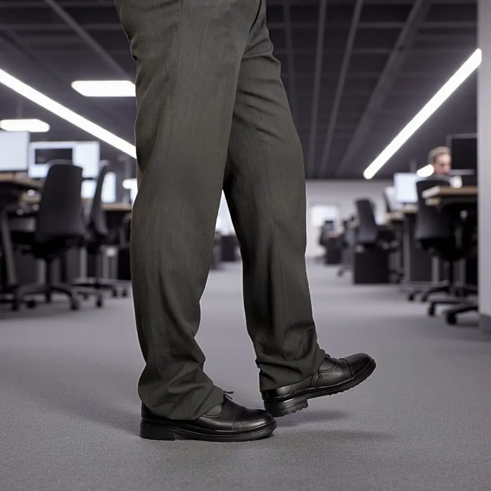 GIÀY CAO NAM  SIÊU NHẸ T122 ĐEN CAO 7CM