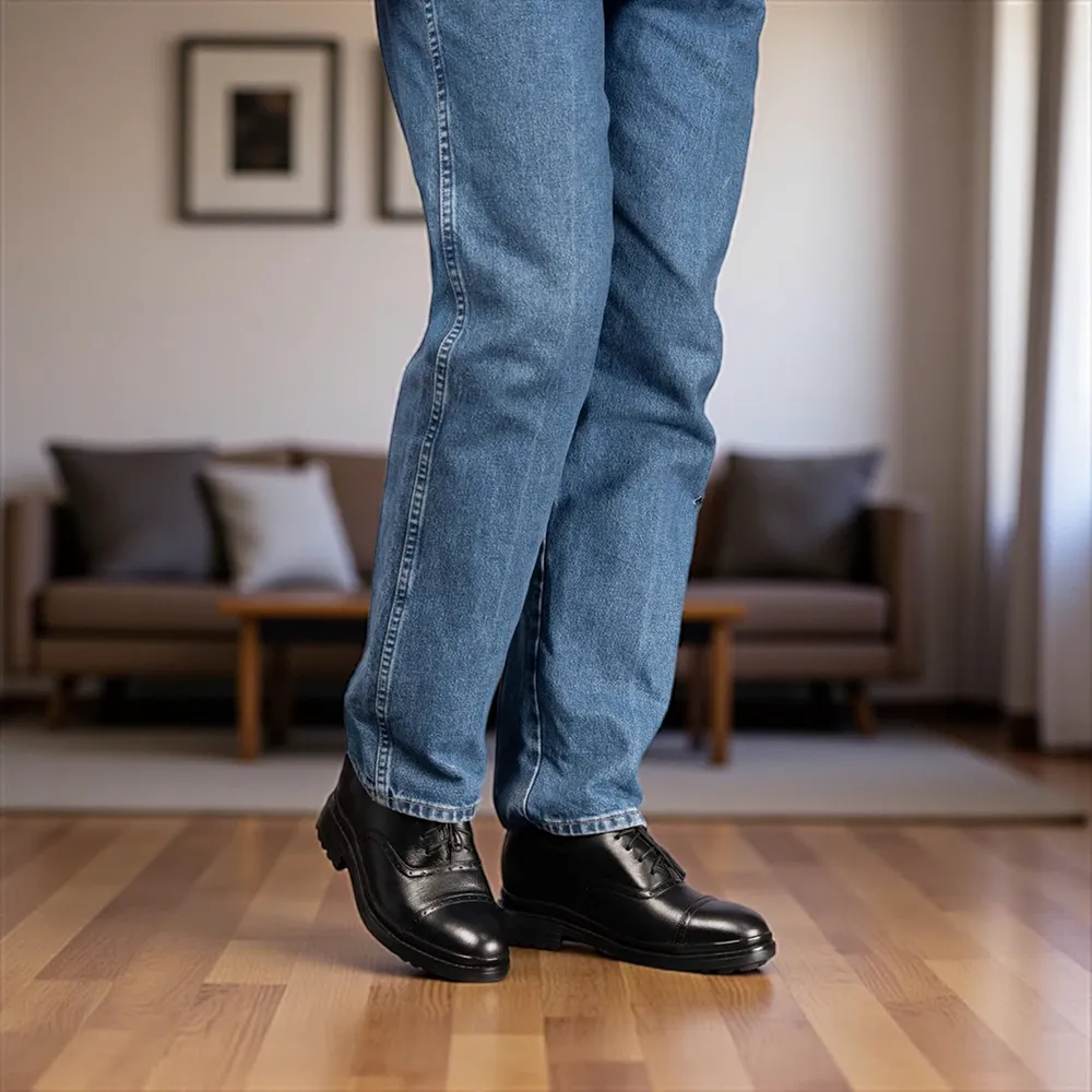 GIÀY CAO NAM SIÊU NHẸ T122Đ CAO 9CM