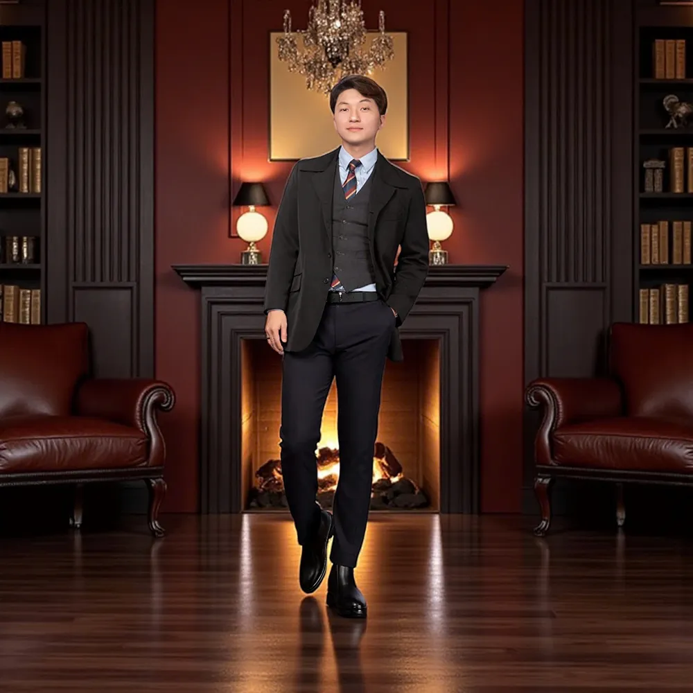 GIÀY BOOTS NAM SIÊU NHẸ T101Đ CAO 7CM