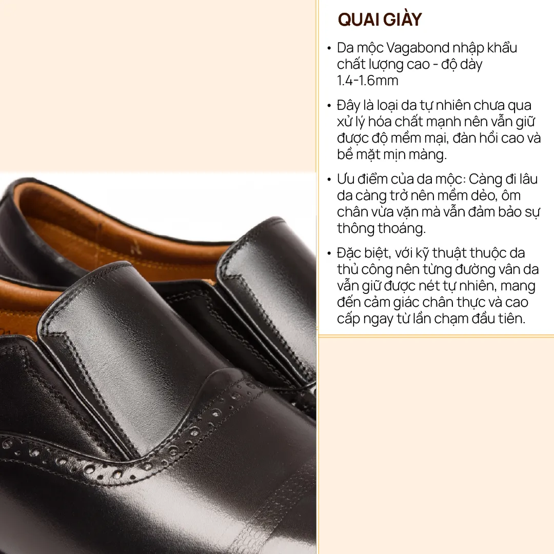 GIÀY TĂNG CHIỀU CAO NAM A211 ĐEN CAO 6CM