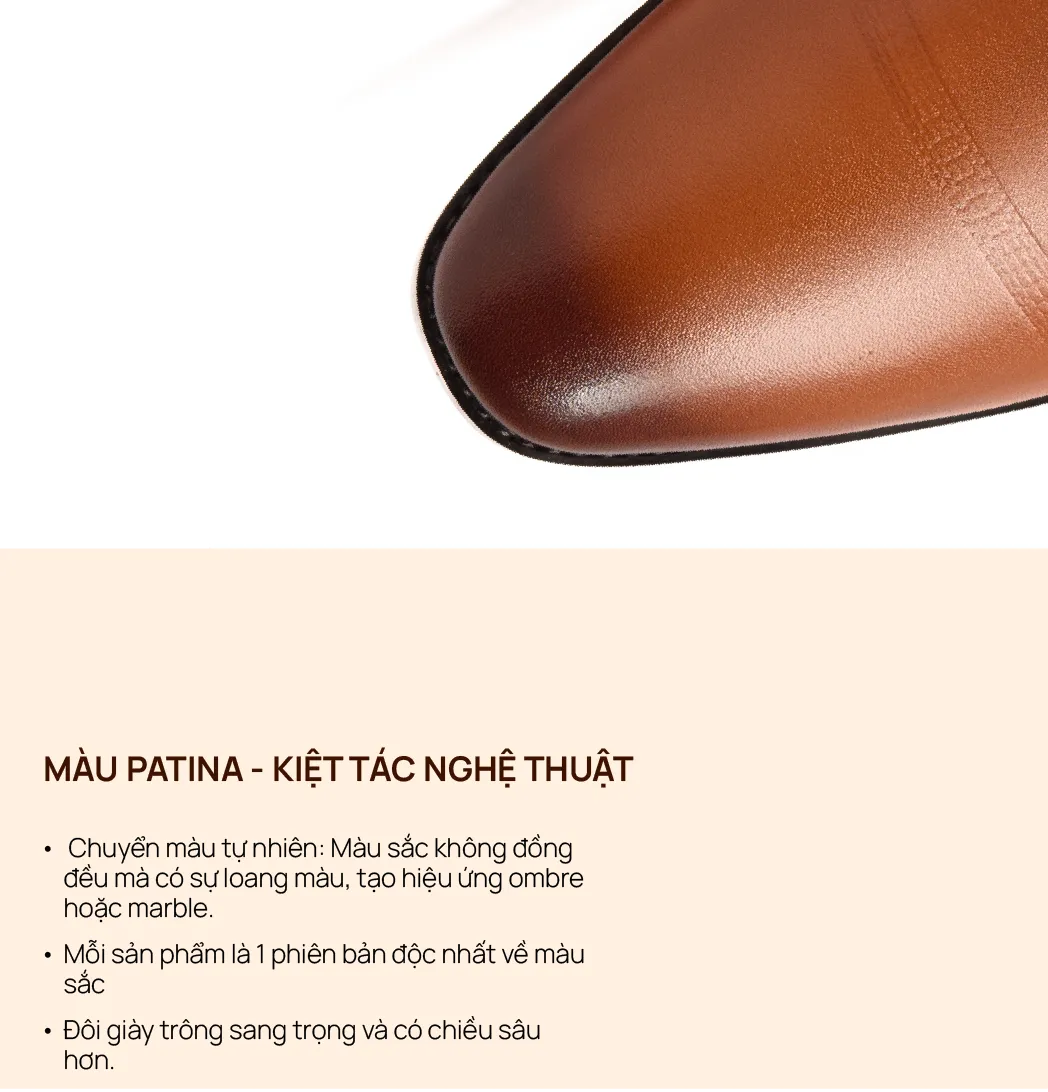 GIÀY TĂNG CHIỀU CAO NAM A211 NÂU BÒ CAO 6CM
