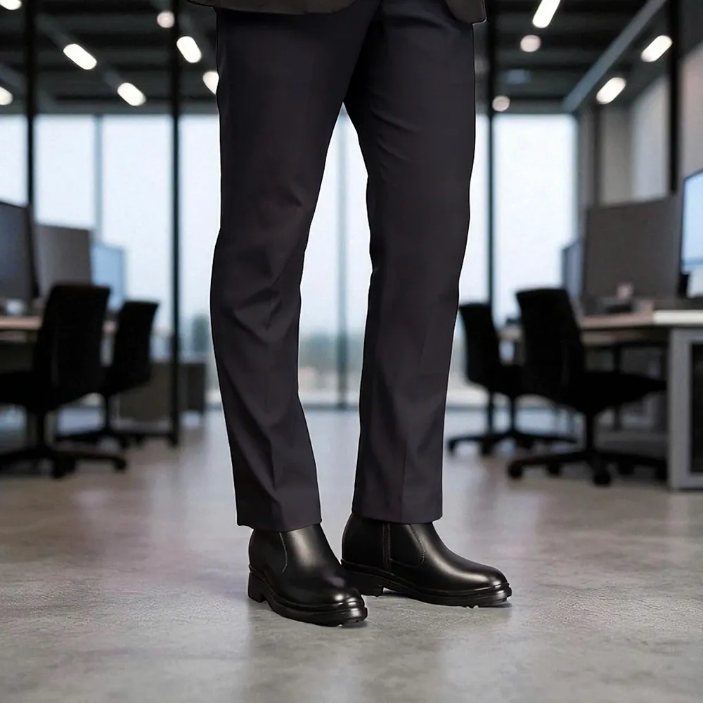 GIÀY BOOTS NAM SIÊU NHẸ T101Đ CAO 11CM