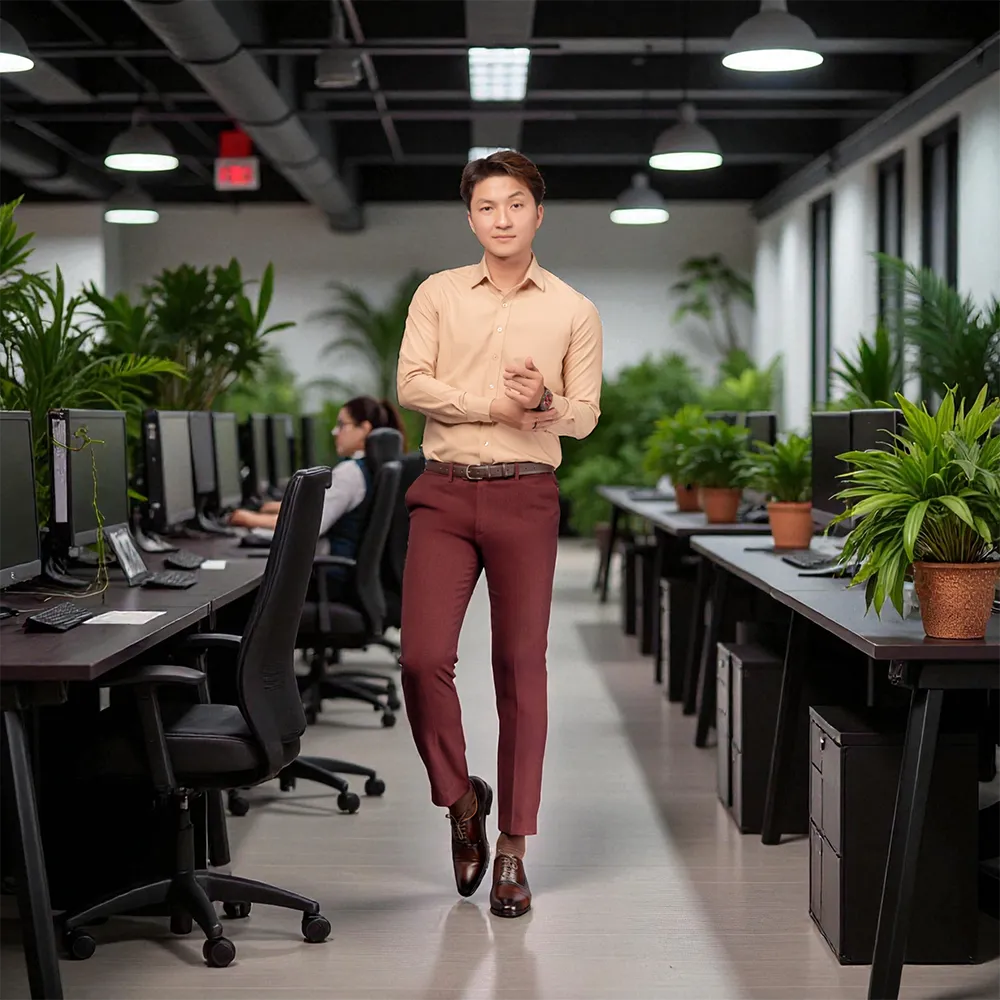 GIÀY CAO NAM A210NT 6CM 