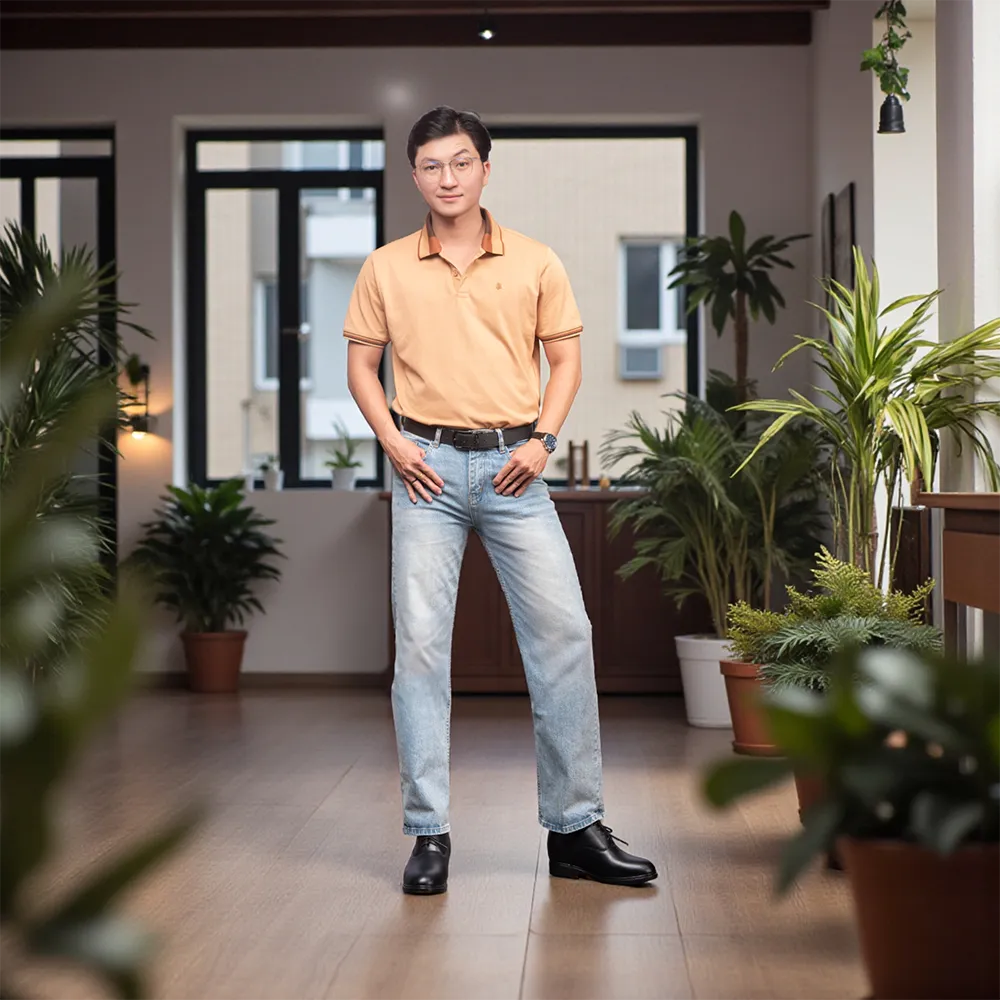 GIÀY ĐỘN NAM CAO 8CM SIÊU ÊM- CHỐNG DỐC T88 ĐEN