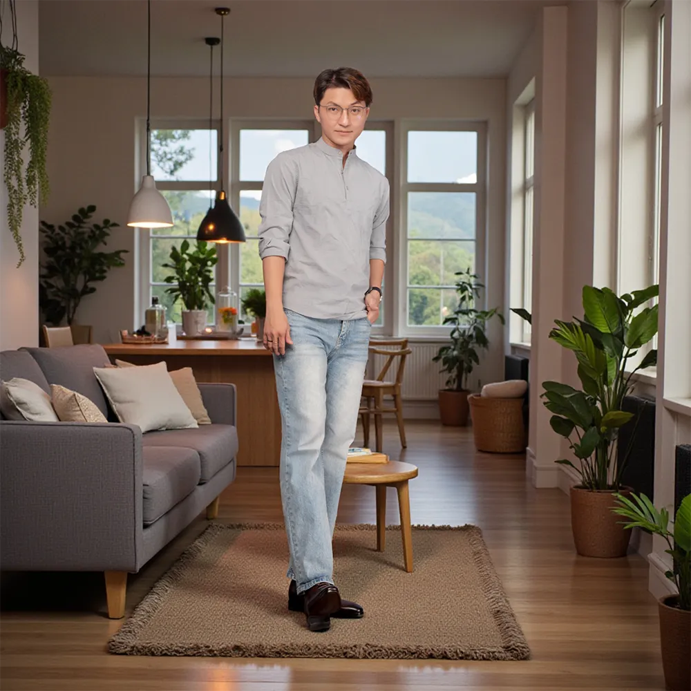 GIÀY CAO NAM A210NT 6CM 