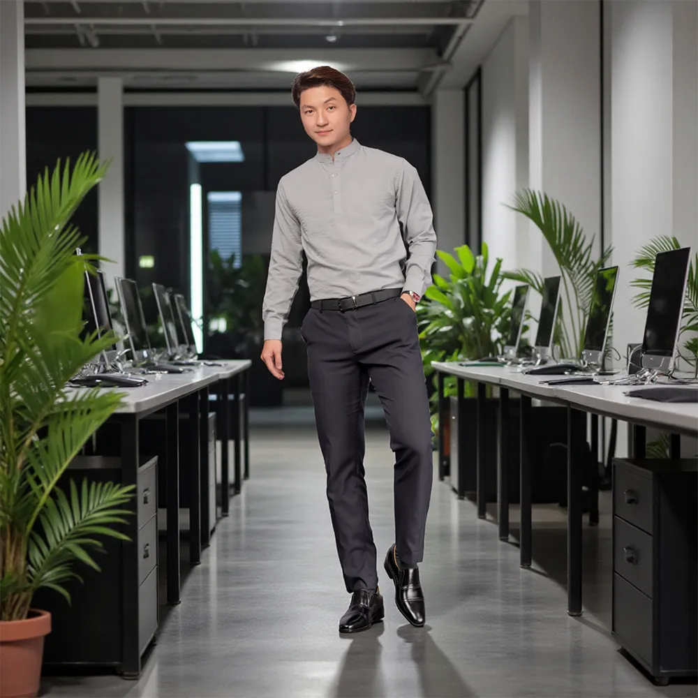 GIÀY TĂNG CHIỀU CAO NAM A211 ĐEN CAO 6CM