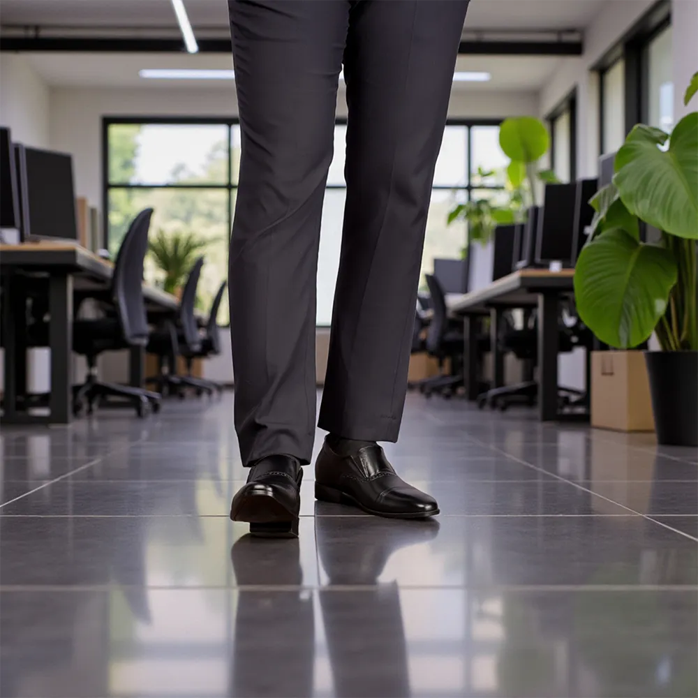 GIÀY TĂNG CHIỀU CAO NAM A211 ĐEN CAO 6CM