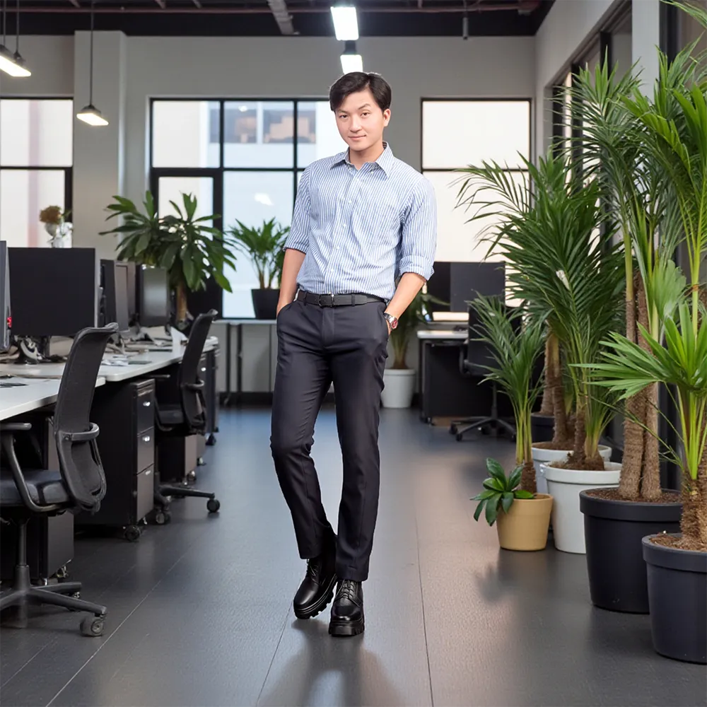 GIÀY TĂNG CHIỀU CAO NAM  SIÊU NHẸ T112 ĐEN CAO 11CM