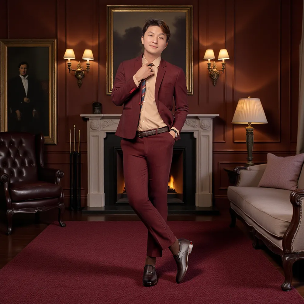 GIÀY TĂNG CHIỀU CAO NAM A211 NÂU TỐI CAO 6CM