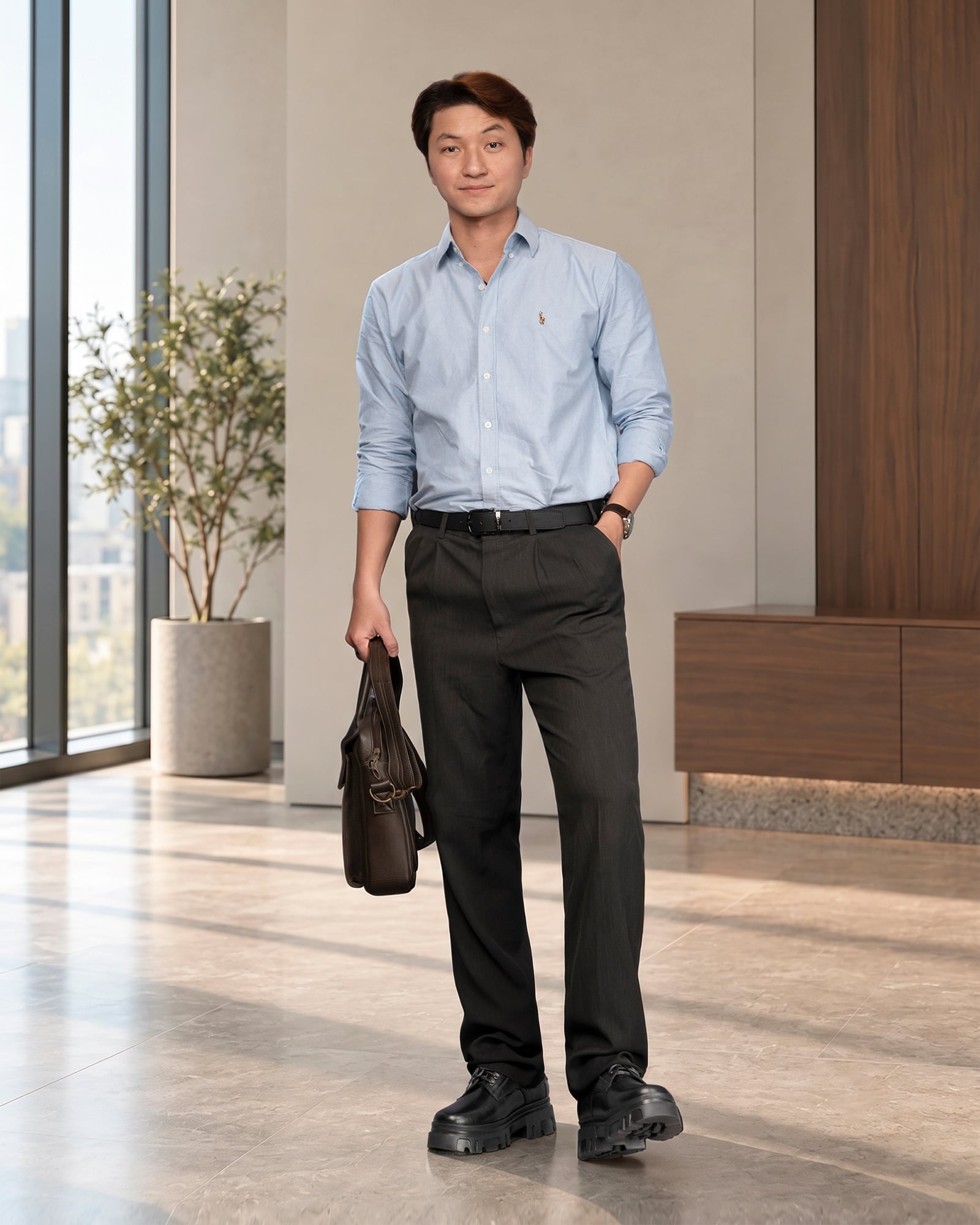GIÀY CAO NAM  SIÊU NHẸ T167 ĐEN SỌC CAO 9CM