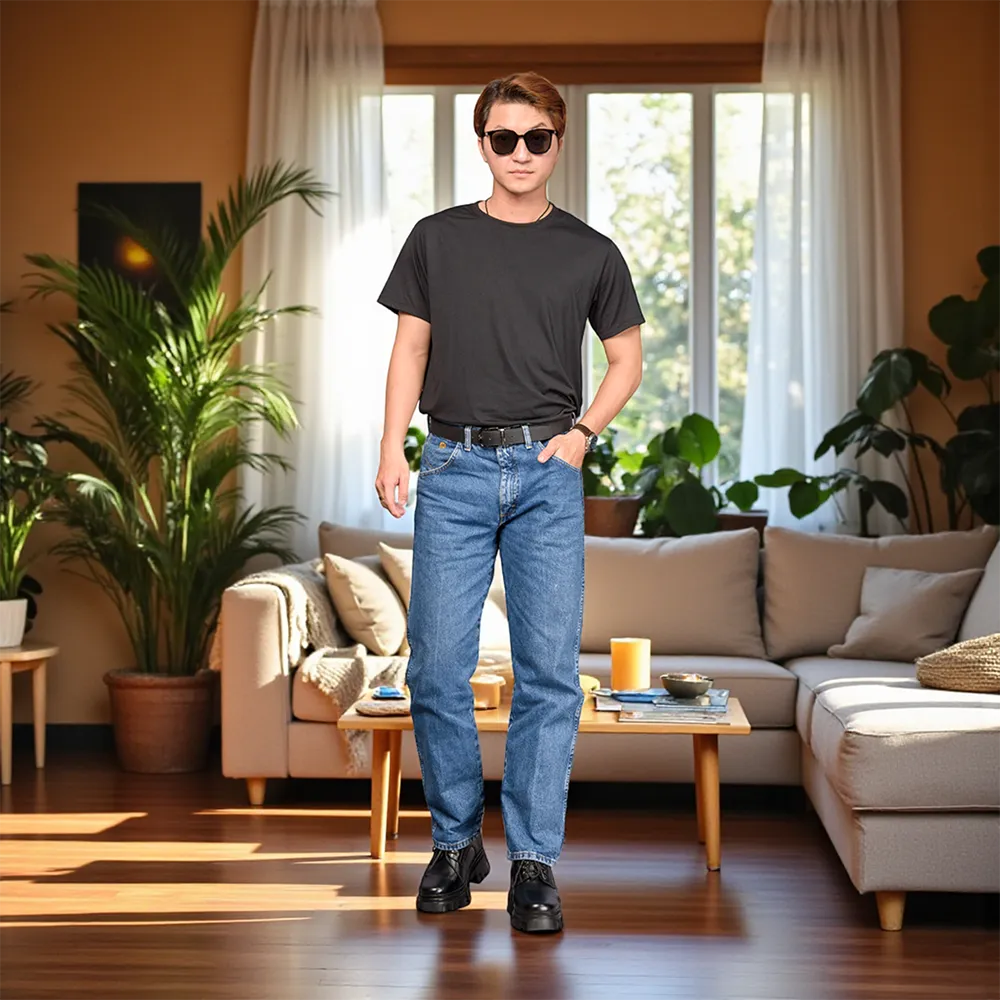 GIÀY TĂNG CHIỀU CAO NAM  SIÊU NHẸ T167 ĐEN SỌC CAO 11CM