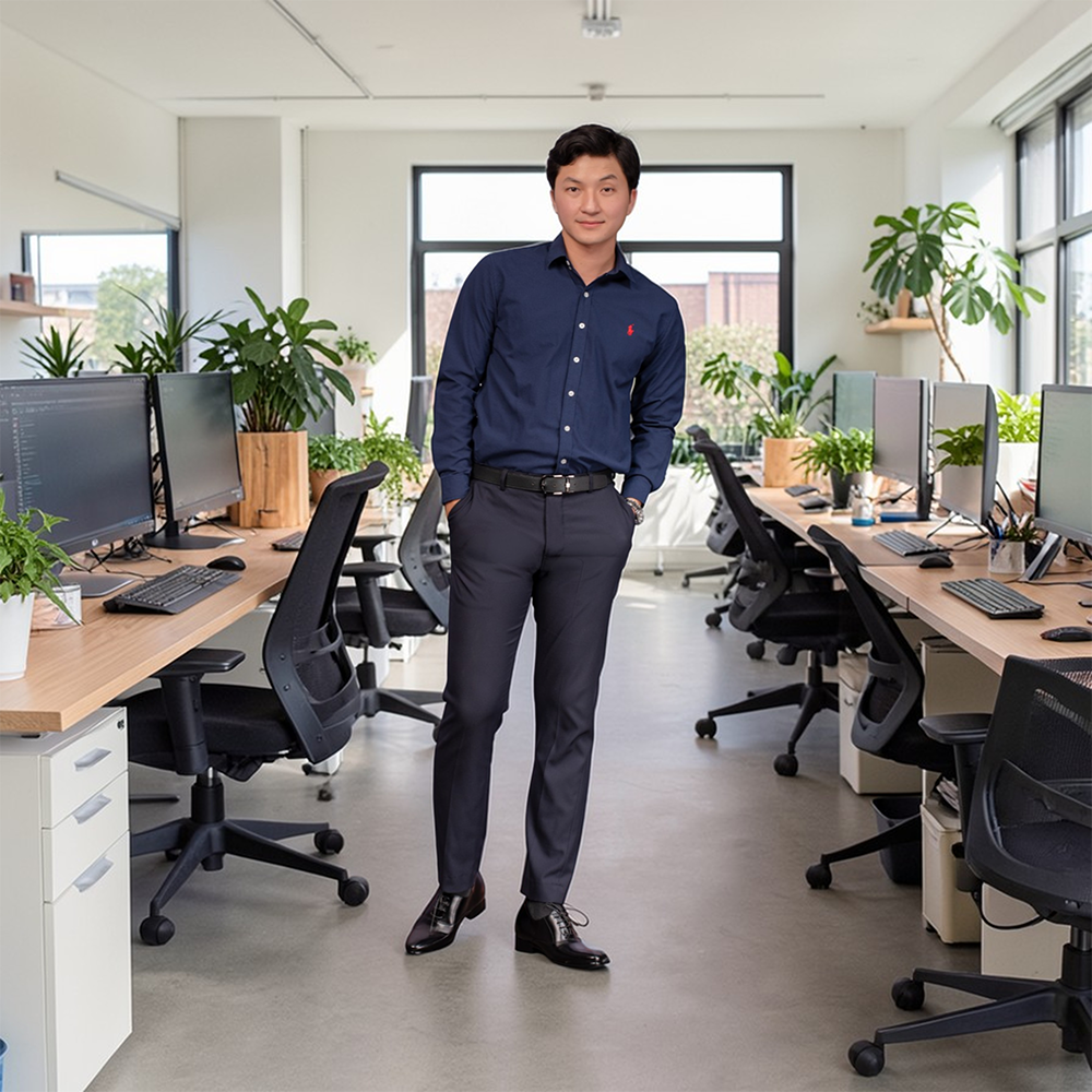 GIÀY CAO NAM DA THẬT S1062 ĐEN TRƠN CAO 8CM
