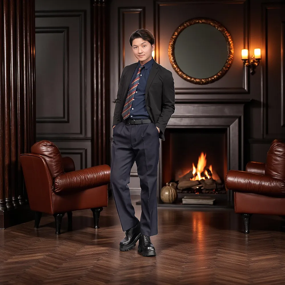 GIÀY ĐẾ CAO NAM  SIÊU NHẸ T168 ĐEN CAO 13CM