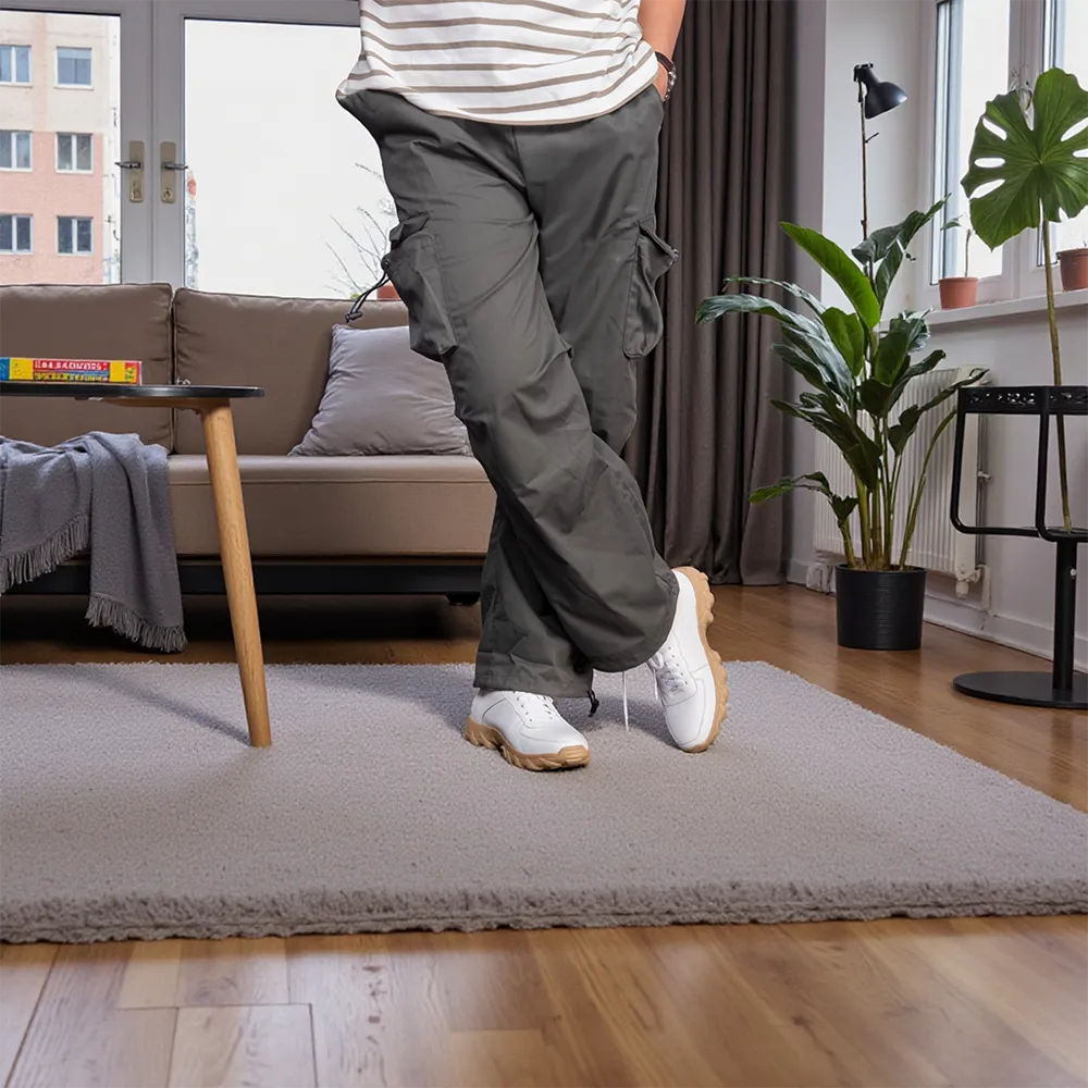 GIÀY CAO NAM T150 TRẮNG CAO 6CM