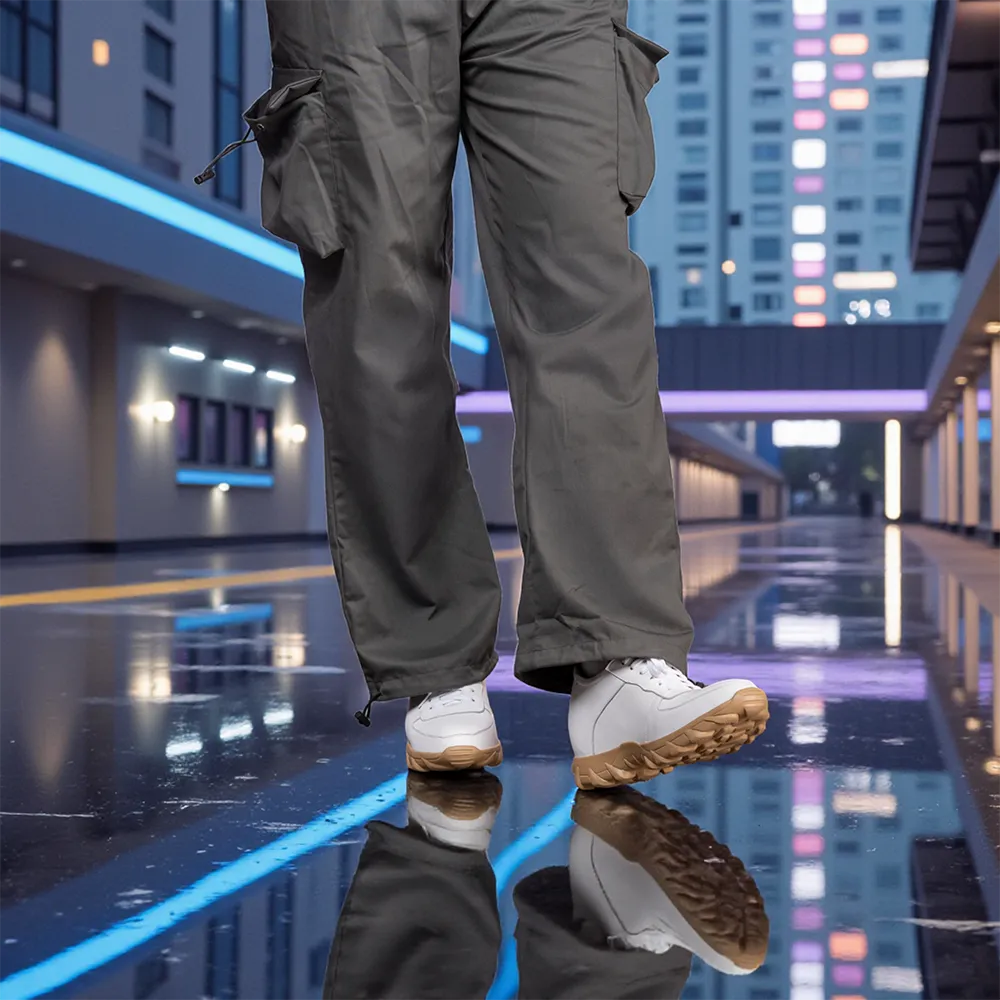 GIÀY CAO NAM T150 TRẮNG CAO 10CM