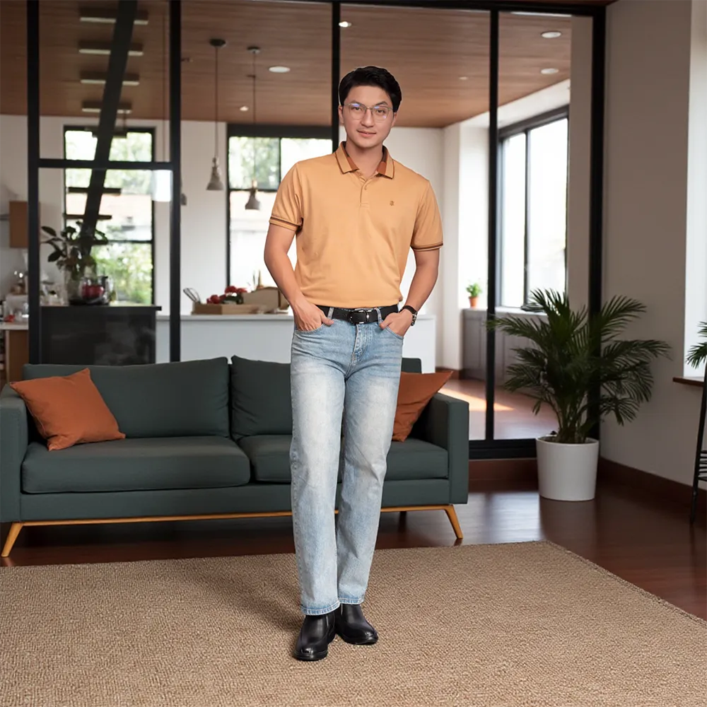 GIÀY NAM ĐẾ CAO 8CM SIÊU ÊM- CHỐNG DỐC T77 ĐEN