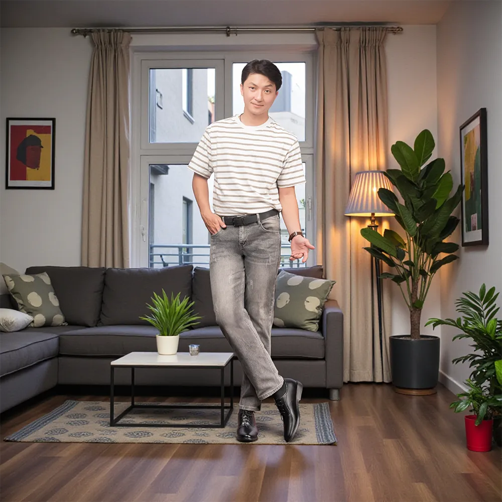 GIÀY CAO NAM T&TRA T450 ĐEN