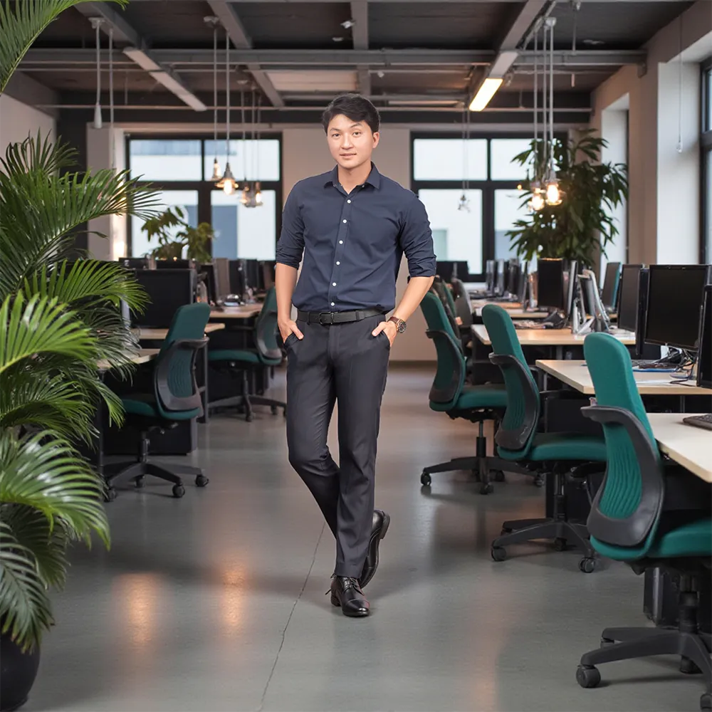 GIÀY CAO NAM T451 ĐEN CAO 6.5CM