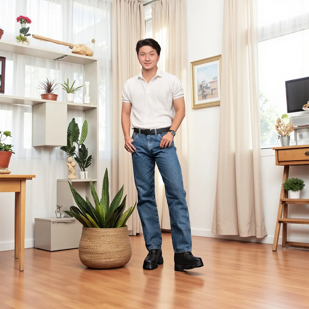 GIÀY TĂNG CHIỀU CAO NAM  SIÊU NHẸ T167 ĐEN SỌC CAO 14.5CM