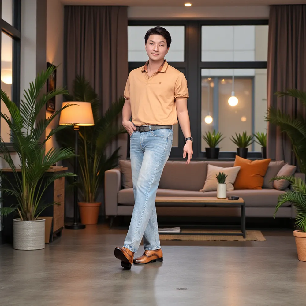 GIÀY ĐẾ CAO NAM A212NB 6CM 