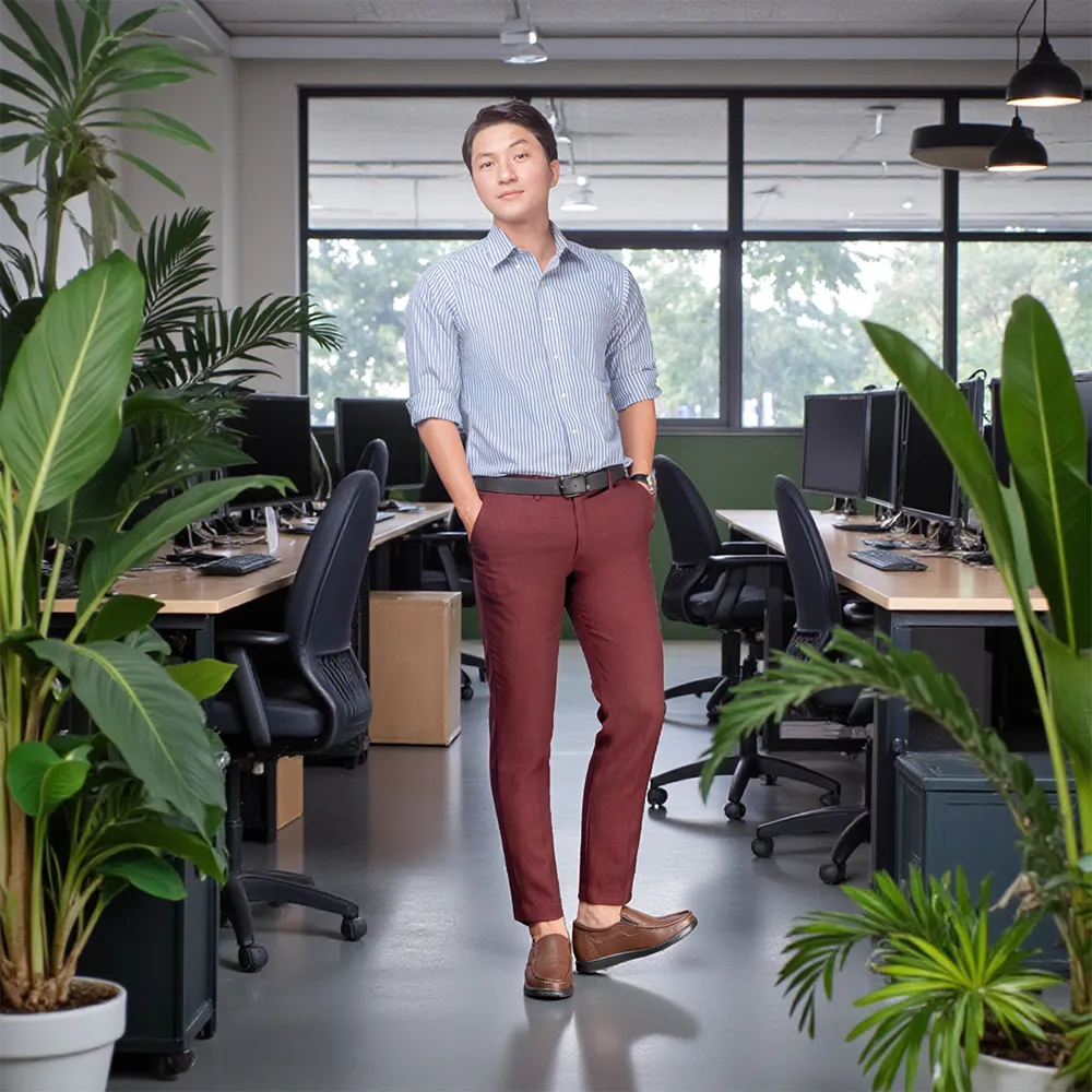 GIÀY TĂNG CHIỀU CAO NAM T163 NÂU TỐI SỌC CAO 5CM